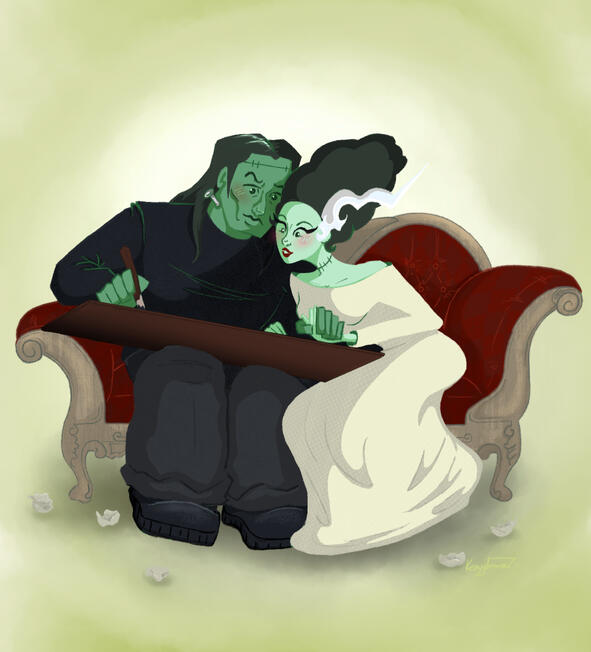 creature and his bride creature and his bride